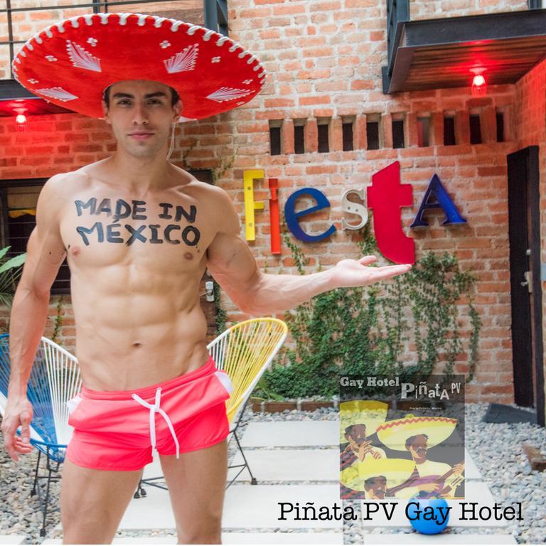 Pinata Pv Gay Hotel Пуэрто-Вальярта Экстерьер фото